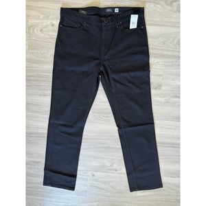 BNWT Menʻs Volcom Jeans 36x32 Black Denim